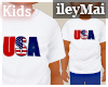 i| Boys USA Shirt