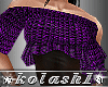 K*Outfit purple woolen