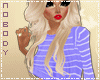 ! Loose Lila Striped