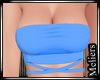 Busty Tube Top Blue