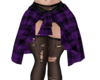 Dark Purple Waist Shirt|