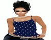 NAVY BLUE SUMMER TOP