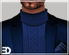 Blue Blazer Sweater