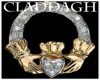 Huge Claddagh Necklace