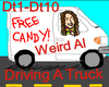 Weird Al Driving A Truck