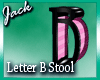 Letter B Stool