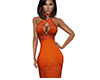 Orange Dress (Alana)