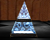blue lamp pyramid