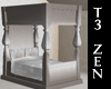 T3 Zen Purity 4 Post Bed