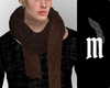 M. Brown scarf