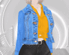 M' Orange Shirt Denim