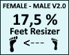 Feet Scaler 17,5% V2.0