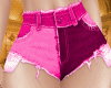 Patchwork Pink Shorts