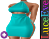 Teal Nakyna Dress