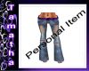 Purple belt Jeans