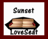 ~GW~SUNSET LOVESEAT