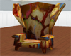 Opal Stone Chair