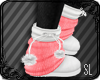 !SL l HotPink Snow Shoes