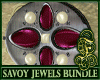 Savoy Jewelry Burgundy
