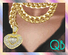 Q~Double Chain Necklace