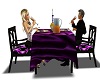 Purple Valentine Dinner