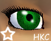 Green Glitter eyes!