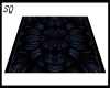Large Black Abstract Rug