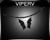 Bat wing belly chain