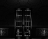 Black Wall w/Glass Doors