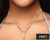 Gold Bar -Necklace