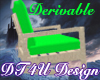Derivable rocking chair