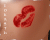 IO-Kiss mark Face Tattoo