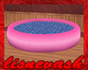 (L) Pink Beveled Hot Tub