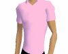 Mens Pink Polo