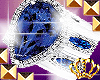 Blue Teardrop Ring