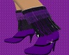 *RS* Purple Tassle Boots