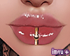 Lip Piercing  /Gold