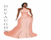 DATE NITE GOWN~PEACH