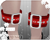[Pets] Anklecuff | red