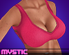 Double Pink Crop Top