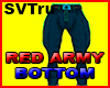 Blue red army pants