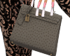 Used Grace Ostrich Bag