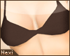 [Nx] Bikini brown top