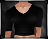 Black Crop Sweater