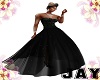 *JC* Black Elegant Gown