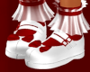 White W Red Child Shoes