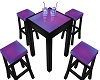 Ell: Club Table Purple