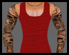 (DP)Red Ribbed Tank M