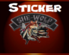 She Wolf Sticker