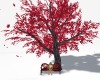 D~ Red solitary tree 2